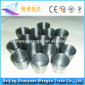 pure W crucibles for melting steel